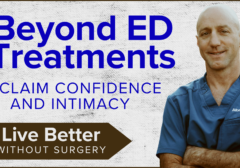 Beyond ED Treatments Reclaim Confidence and Intimacy Live Better Without Surgery with Joe Albano, MD